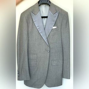 Suitsupply Gray Dinner Jacket Size 44L